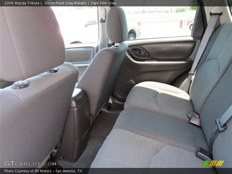 Storm Front Gray Metallic / Dark Flint Gray 2006 Mazda Tribute i