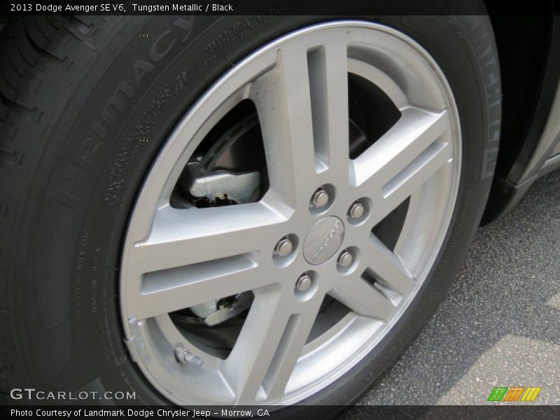 Tungsten Metallic / Black 2013 Dodge Avenger SE V6