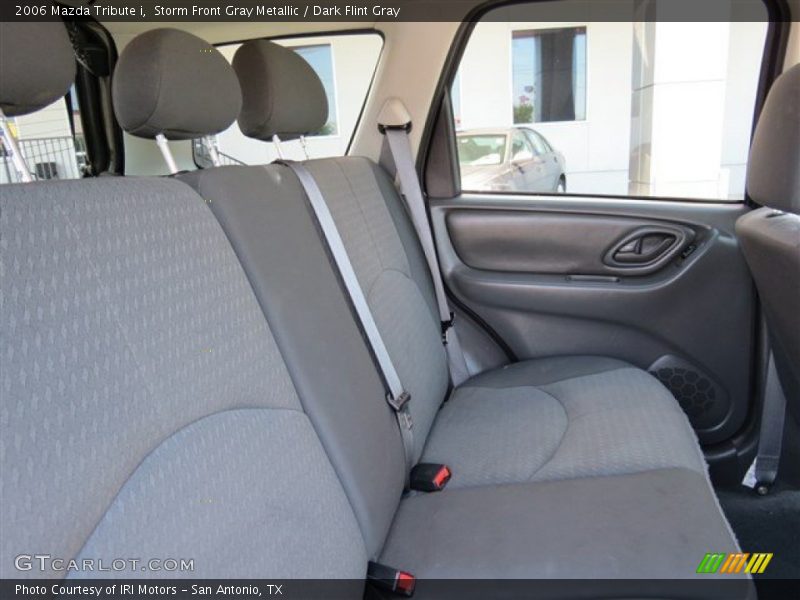 Storm Front Gray Metallic / Dark Flint Gray 2006 Mazda Tribute i