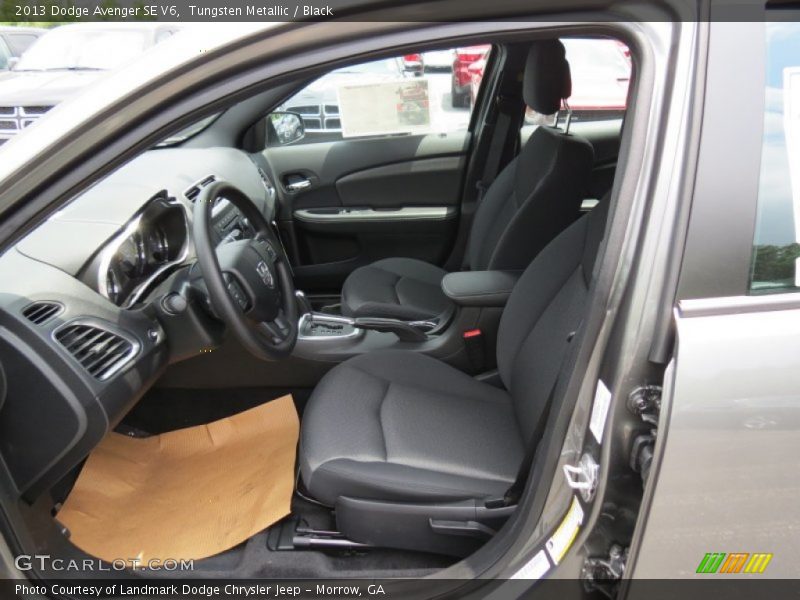 Tungsten Metallic / Black 2013 Dodge Avenger SE V6