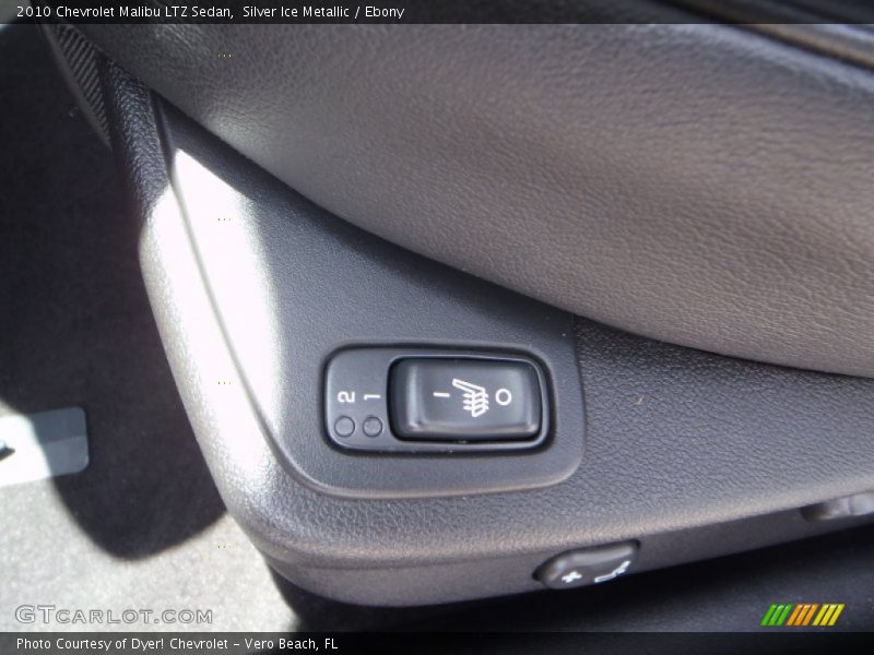 Silver Ice Metallic / Ebony 2010 Chevrolet Malibu LTZ Sedan