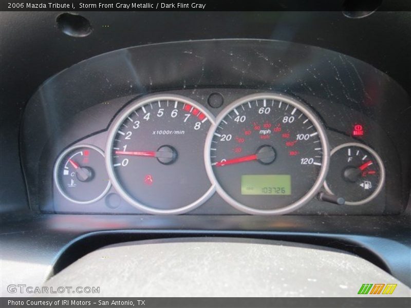 Storm Front Gray Metallic / Dark Flint Gray 2006 Mazda Tribute i