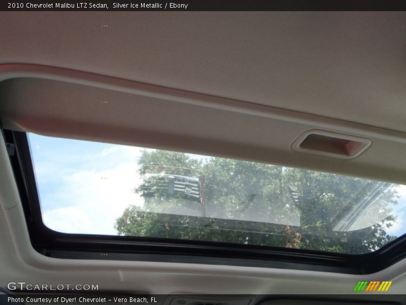 Silver Ice Metallic / Ebony 2010 Chevrolet Malibu LTZ Sedan