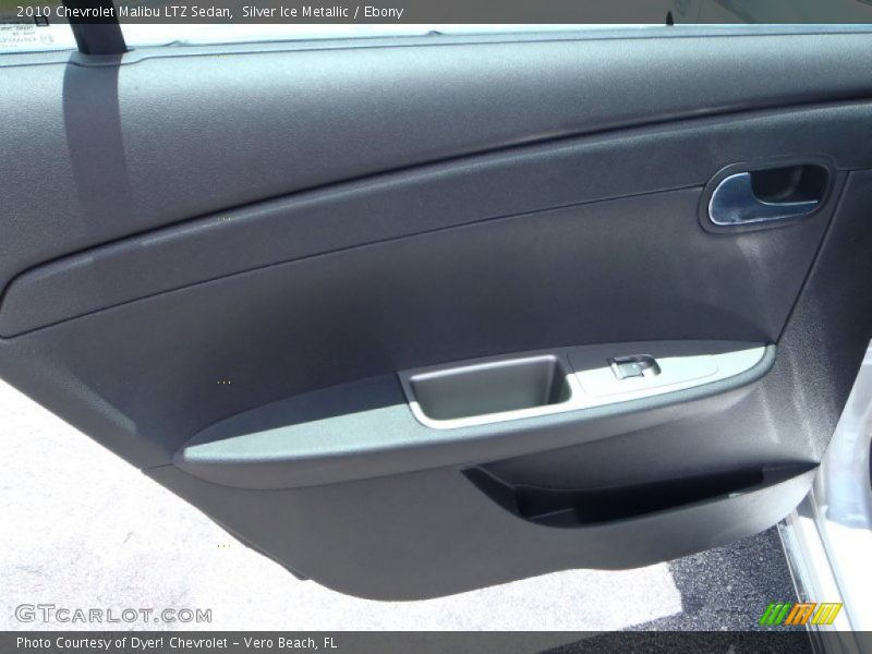 Silver Ice Metallic / Ebony 2010 Chevrolet Malibu LTZ Sedan