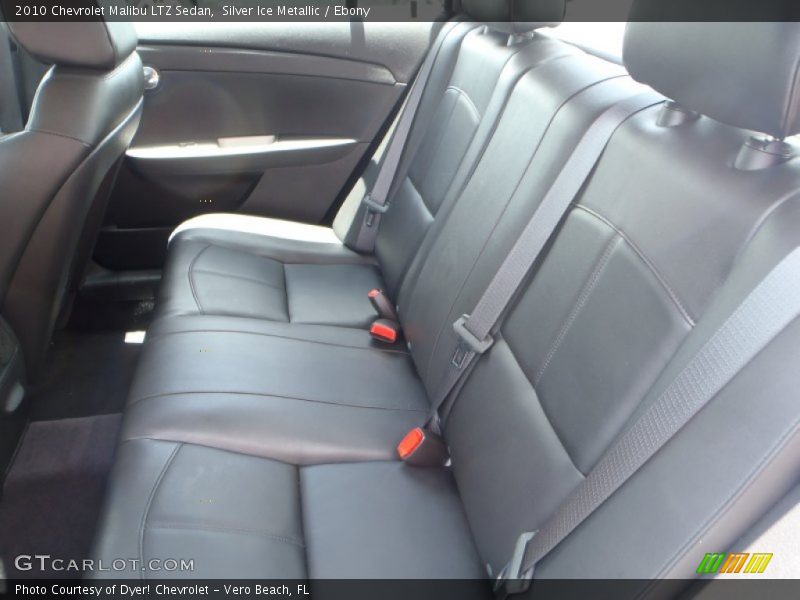 Silver Ice Metallic / Ebony 2010 Chevrolet Malibu LTZ Sedan