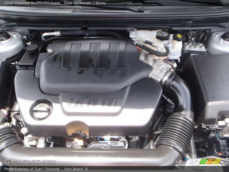 Silver Ice Metallic / Ebony 2010 Chevrolet Malibu LTZ Sedan