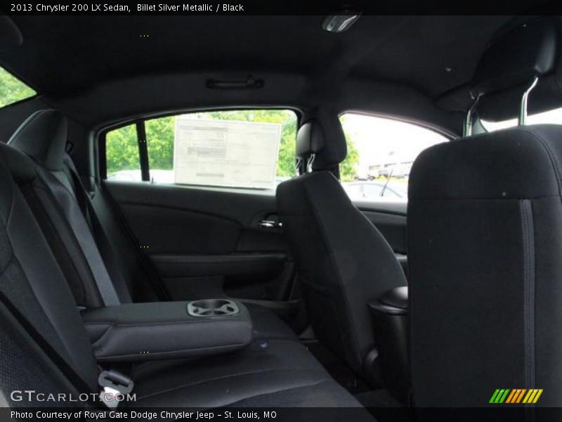 Billet Silver Metallic / Black 2013 Chrysler 200 LX Sedan