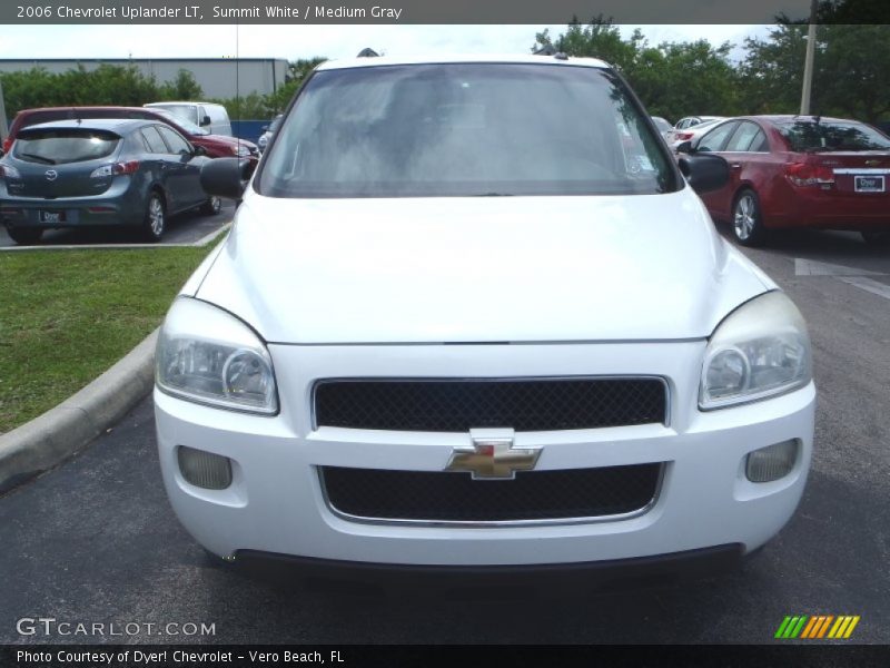 Summit White / Medium Gray 2006 Chevrolet Uplander LT