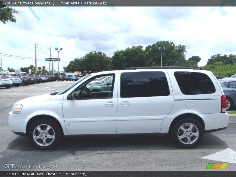 Summit White / Medium Gray 2006 Chevrolet Uplander LT