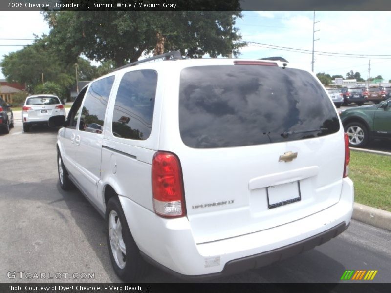 Summit White / Medium Gray 2006 Chevrolet Uplander LT