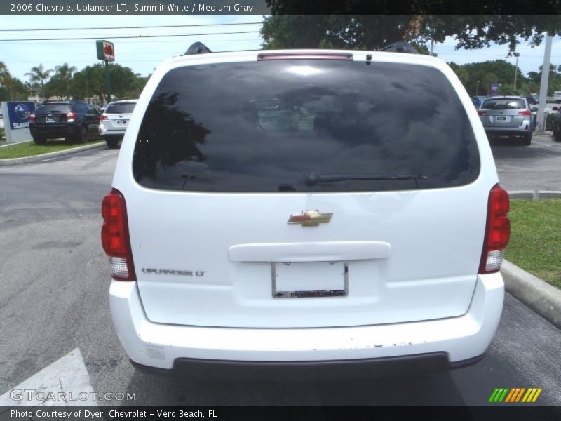 Summit White / Medium Gray 2006 Chevrolet Uplander LT
