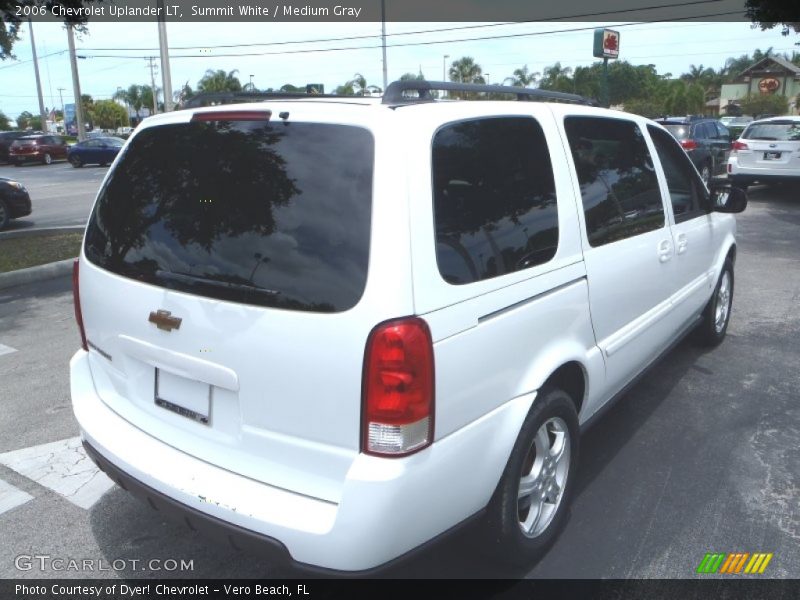 Summit White / Medium Gray 2006 Chevrolet Uplander LT