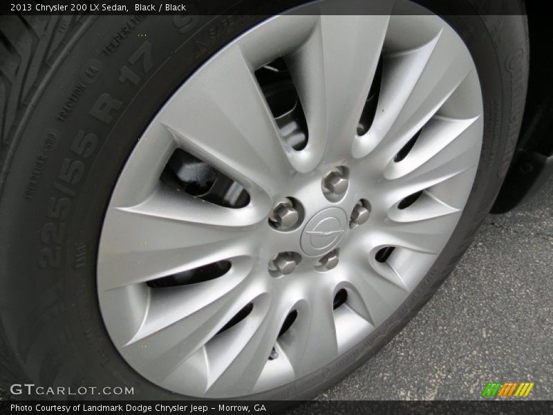 Black / Black 2013 Chrysler 200 LX Sedan