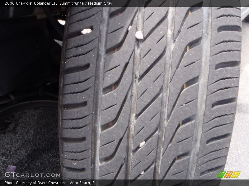 Summit White / Medium Gray 2006 Chevrolet Uplander LT