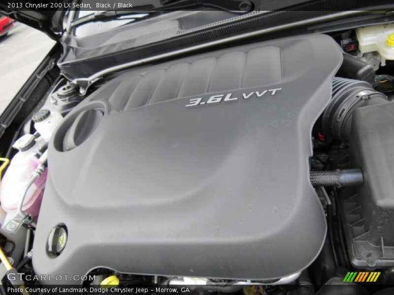 Black / Black 2013 Chrysler 200 LX Sedan