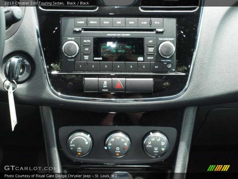 Black / Black 2013 Chrysler 200 Touring Sedan