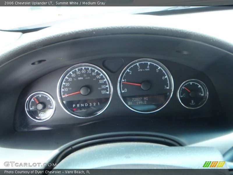 Summit White / Medium Gray 2006 Chevrolet Uplander LT