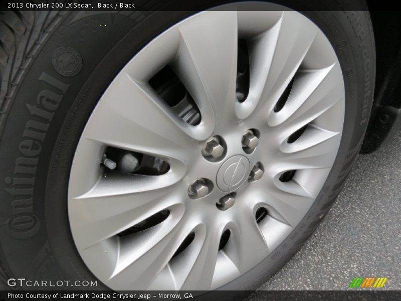 Black / Black 2013 Chrysler 200 LX Sedan