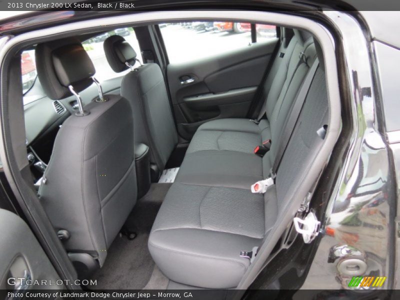 Black / Black 2013 Chrysler 200 LX Sedan