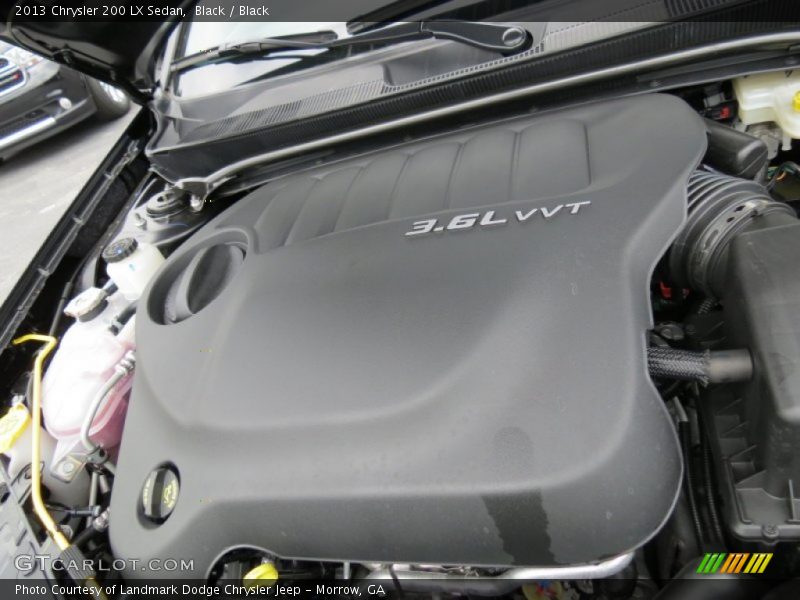 Black / Black 2013 Chrysler 200 LX Sedan