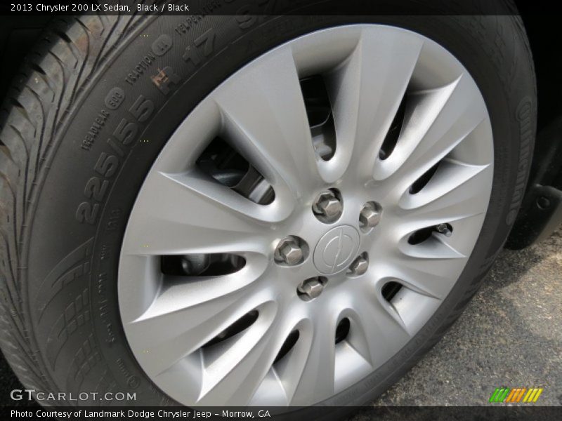 Black / Black 2013 Chrysler 200 LX Sedan