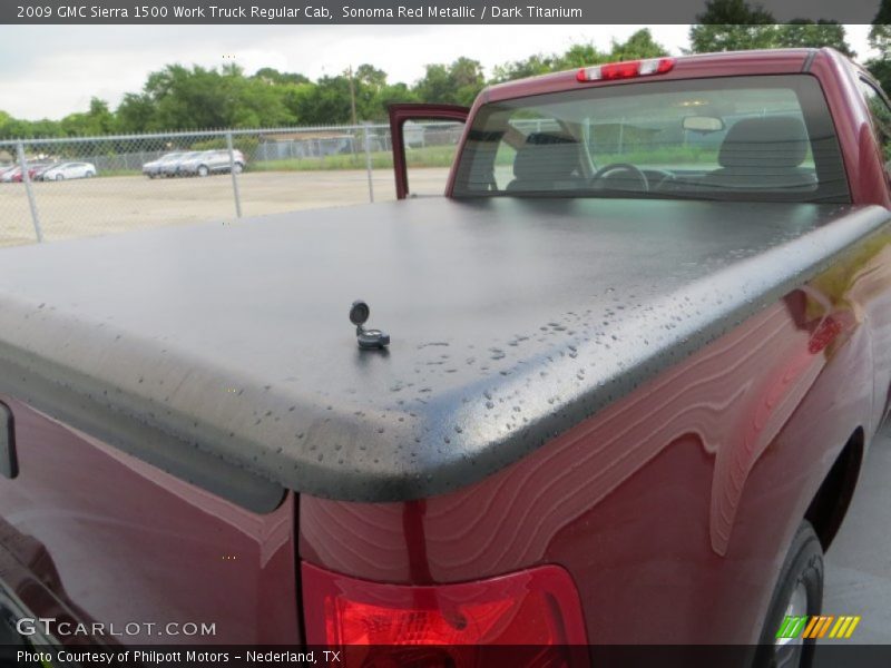 Sonoma Red Metallic / Dark Titanium 2009 GMC Sierra 1500 Work Truck Regular Cab