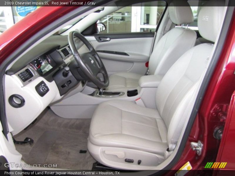 Red Jewel Tintcoat / Gray 2009 Chevrolet Impala SS