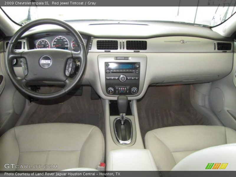 Red Jewel Tintcoat / Gray 2009 Chevrolet Impala SS
