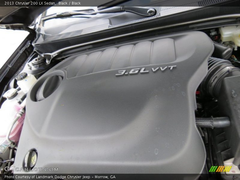 Black / Black 2013 Chrysler 200 LX Sedan