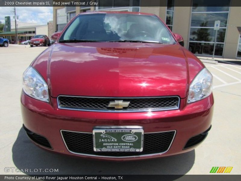 Red Jewel Tintcoat / Gray 2009 Chevrolet Impala SS