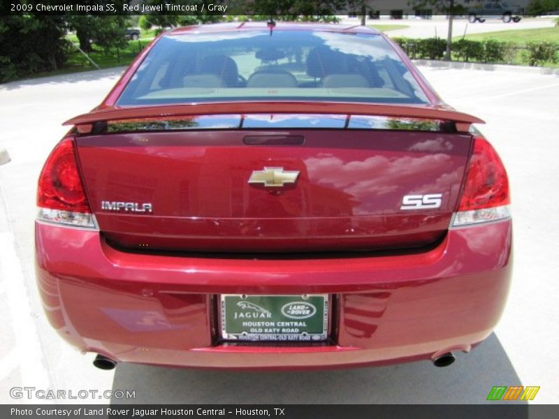 Red Jewel Tintcoat / Gray 2009 Chevrolet Impala SS