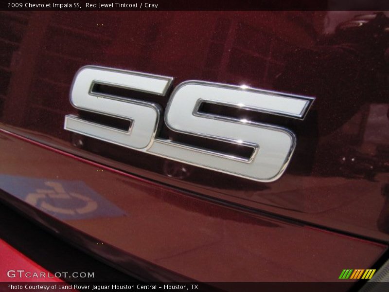 Red Jewel Tintcoat / Gray 2009 Chevrolet Impala SS