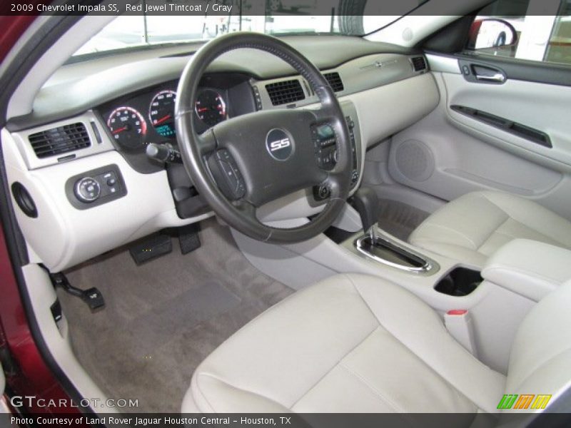 Red Jewel Tintcoat / Gray 2009 Chevrolet Impala SS
