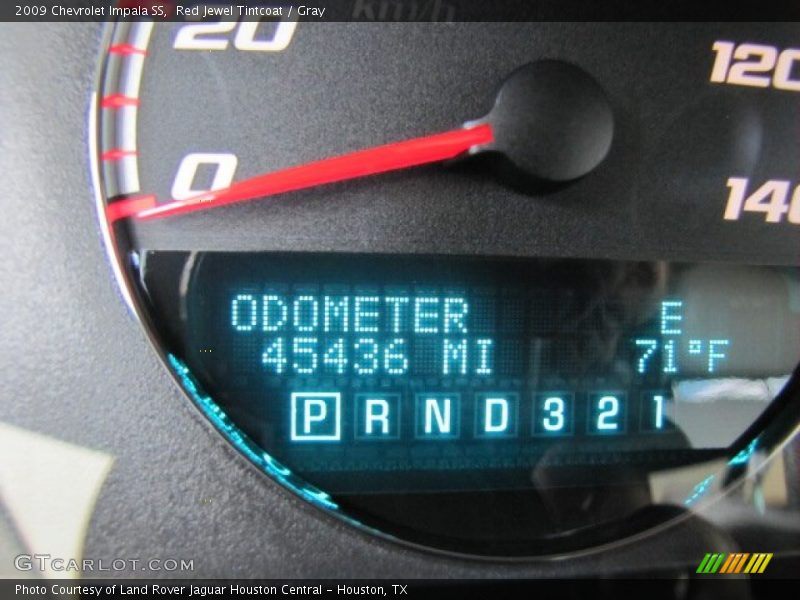 Red Jewel Tintcoat / Gray 2009 Chevrolet Impala SS
