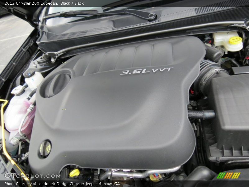 Black / Black 2013 Chrysler 200 LX Sedan