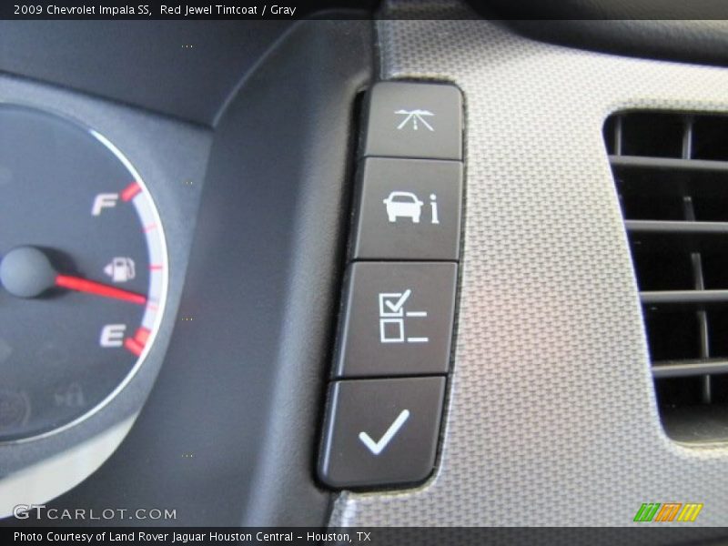 Red Jewel Tintcoat / Gray 2009 Chevrolet Impala SS