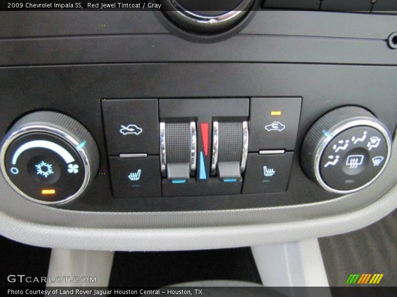 Red Jewel Tintcoat / Gray 2009 Chevrolet Impala SS