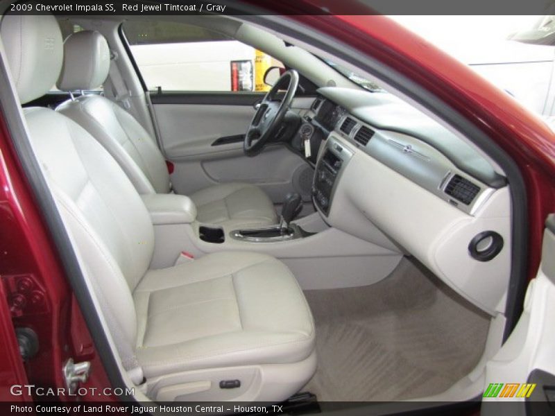 Red Jewel Tintcoat / Gray 2009 Chevrolet Impala SS