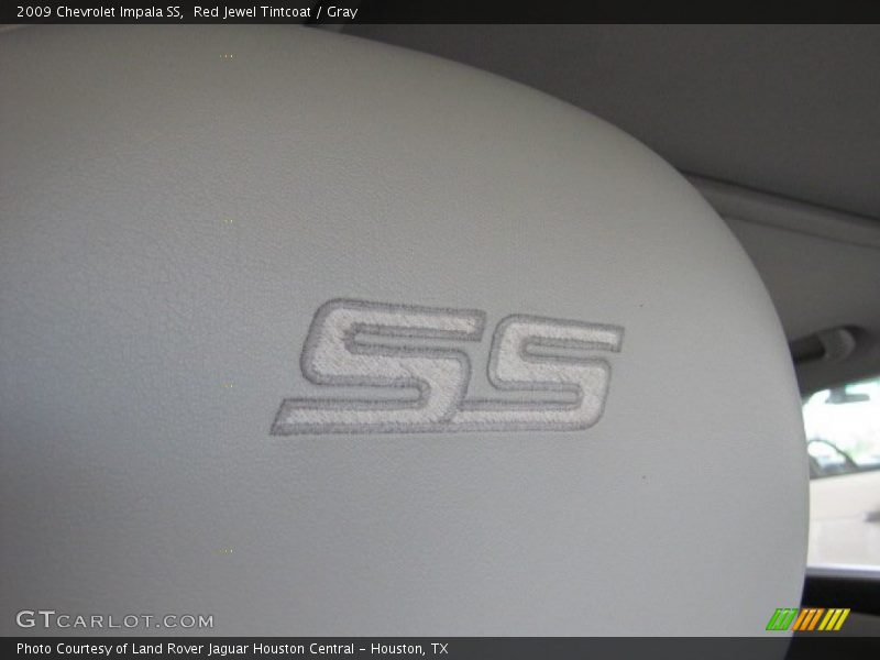 Red Jewel Tintcoat / Gray 2009 Chevrolet Impala SS