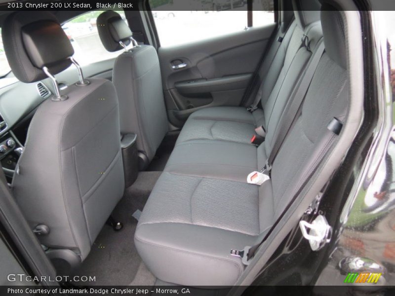 Black / Black 2013 Chrysler 200 LX Sedan