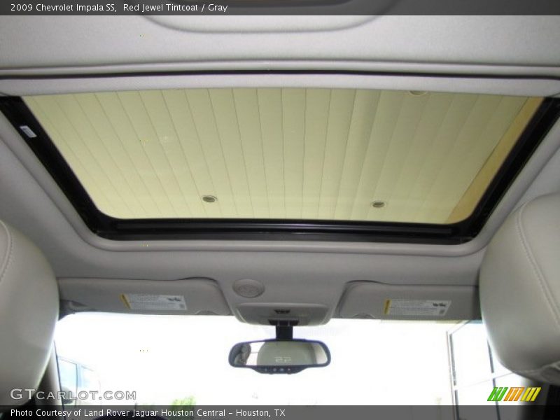 Red Jewel Tintcoat / Gray 2009 Chevrolet Impala SS