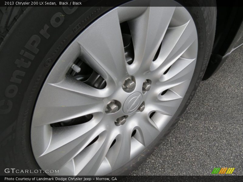 Black / Black 2013 Chrysler 200 LX Sedan