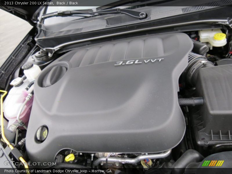 Black / Black 2013 Chrysler 200 LX Sedan