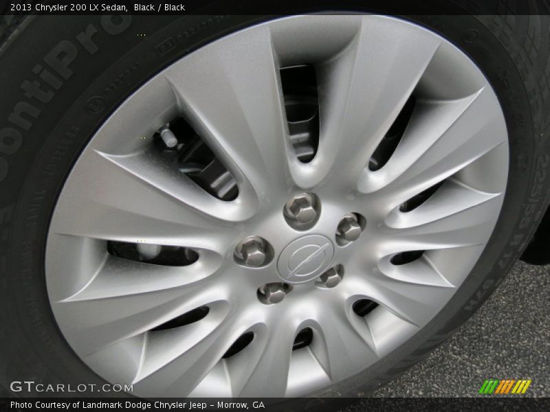 Black / Black 2013 Chrysler 200 LX Sedan