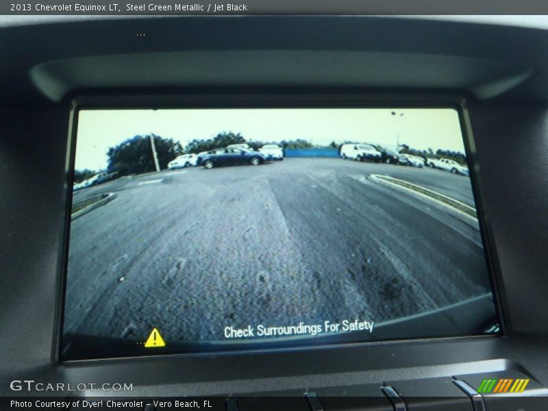 Steel Green Metallic / Jet Black 2013 Chevrolet Equinox LT