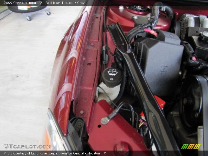 Red Jewel Tintcoat / Gray 2009 Chevrolet Impala SS