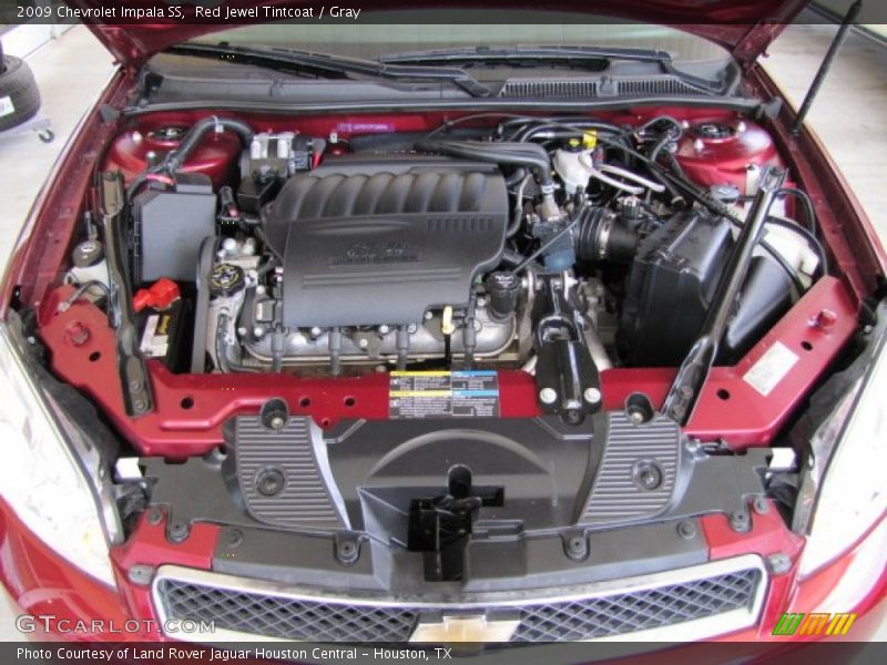 Red Jewel Tintcoat / Gray 2009 Chevrolet Impala SS