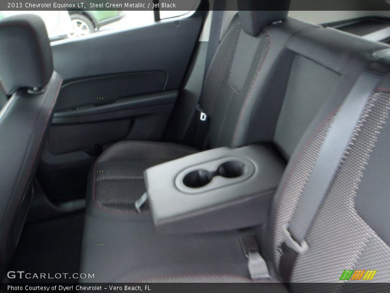 Steel Green Metallic / Jet Black 2013 Chevrolet Equinox LT
