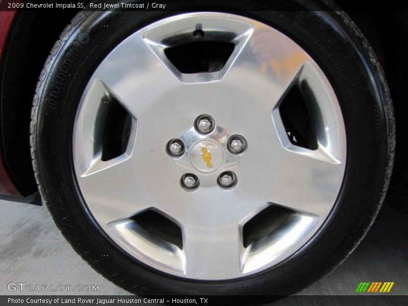 Red Jewel Tintcoat / Gray 2009 Chevrolet Impala SS