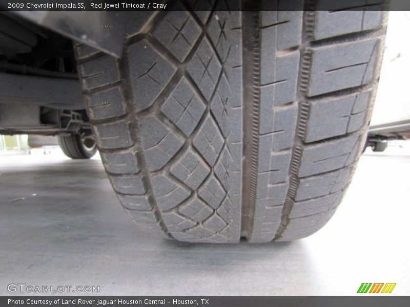 Red Jewel Tintcoat / Gray 2009 Chevrolet Impala SS